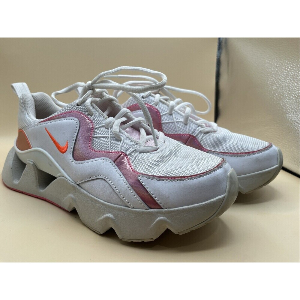 CV3032-100 Nike RYZ 365 Women's  'White Digital Pink' Lifestyle Sneakers Size 8